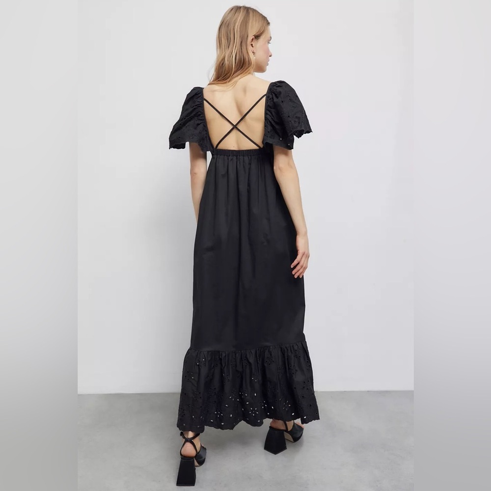 En saison urban outfitters ruffle trim maxi dress nwot - Picture 3 of 3